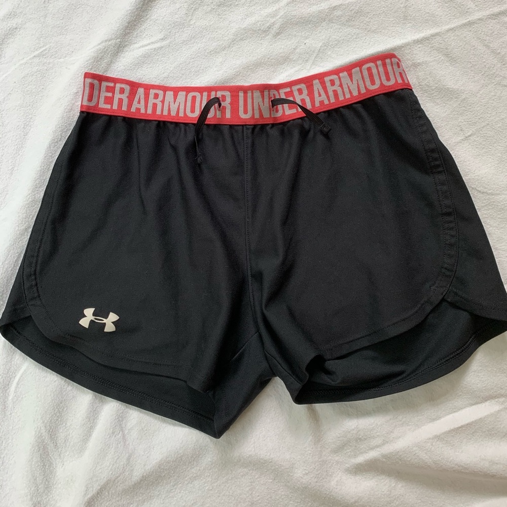 Under Armour Play Up Athletic Short Black/Pink